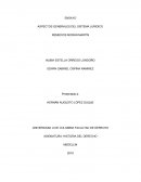 Aspectos generales del sistema juridico