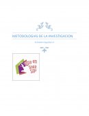 METODOLOGIAS DE LA INVESTIGACION Actividad integradora 4