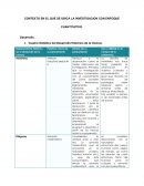 Contexto en el que se ubica la investigación con enfoque cuantitativo