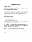 Barbituricos y lsd