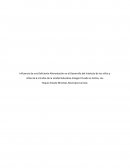 Influencia de una Deficiente Alimentación en el Desarrollo del Intelecto de los niños y niñas de 6 a 8 año