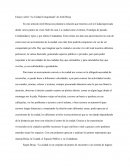 Ensayo sobre "La ciudad Conquistada" de Jordi Borja