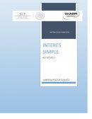 ACTIVIDAD 2: Interés simple