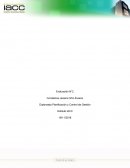 Planificacion y control de gestion