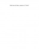 Taller base de Datos, empresa el “Trébol”