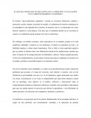 Relacion del psicologo con la medicion y evaluacion en el ambito educativo