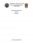 Actividad El propio acto de escribir