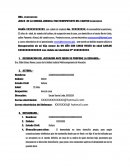 FORMATO DEMANDA DE RECUMERACIÓN DE HIJOS MENORES DE EDAD