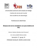 Tecnica nervio dental inferior