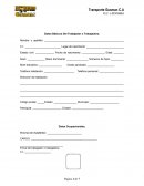 Datos Básicos Del Trabajador o Trabajadora