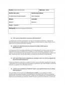 ¿Por qué es importante el proceso administrativo?