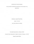 Importancia de la gestion del talento humano