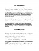 La personalidad de Freud