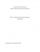 Fundamentos de Administración y Negocios