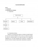 Plan de exportación ‘’Bee Miel‘’