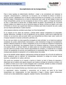 Incumplimiento de los transportistas