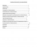 VIOLENCIA ESCOLAR EN LOS ADOLECENTES