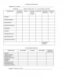 CRITERIO DE EVALUACION TRIMESTRAL