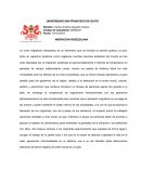 Migración Venezolana en Ecuador