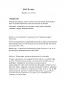 Wall street, el poder y la avaricia