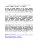 TOPOGRAFIA DE SOR JUANA INES DE LA CRUZ.