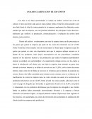 ANALISIS CLASIFICACION DE LOS COSTOS