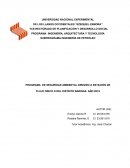 PROGRAMA DE SEGURIDAD AMBIENTAL DIRIGIDO A ESTACIÓN DE FLUJO SINCO D DEL DISTRITO BARINA