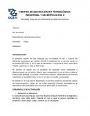 INFORME FINAL DE ACTIVIDADES DE SERVICIO SOCIAL