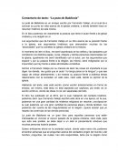 Comentario de texto - La puta de Babilonia