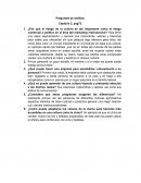 Preguntas de analisis sobre la cultura