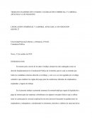 LEGISLACION COMERCIAL Y LABORAL APLICADA A LOS NEGOCIOS