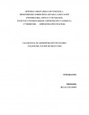 Analisis de estado financiero proyectado