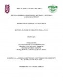 Practica 3 Analisis de Circuitos de C.A y C.D Tension e intesidad en circuito en paralelo