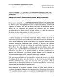 ENSAYO SOBRE LA LECTURA LA: INTRODUCCIÓN DIALOGICA AL DERECHO