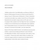 ARTÍCULO DE OPINIÓN Alerta en la educación