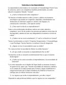 Entrevista A Una Emprendedora