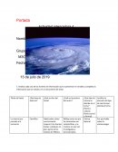 Actividad integradora 4 “Un fenómeno natural”