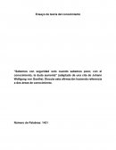 El conocimiento aumenta la duda