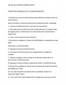 CONCEPTOS GENERALES DE LA ADMINISTRACIÓN