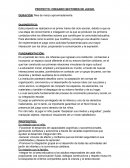 PROYECTO: CREANDO SECTORES DE JUEGO