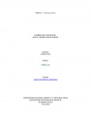 TAREA 2 – Writing activity