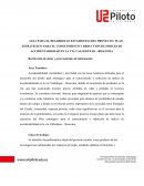 Desarrollo estadisitico del proyecto