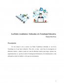 REDES ACADEMICAS ENFOCADAS A LA ENSEÑANZA