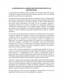 Administracion por objetivos en las organizaciones