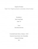 Diagnóstico participativo contextualizado e Informe Psicológico