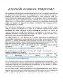 Aplicacion de las ODE'S