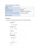 Ecuaciones cuadraticas. Matemáticas para Ingenieros v2.
