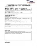 Proyecto mejoracion familiar/personal