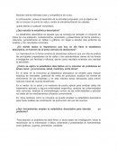 GENERALIDADES ESTADISTICA