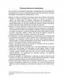 PROCESOS BÁSICOS DE MANUFACTURA